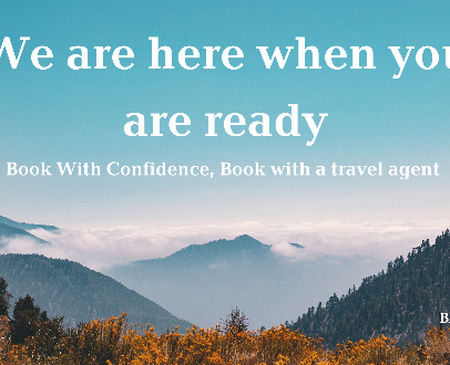 Book with confidence, book with a Travel Agent